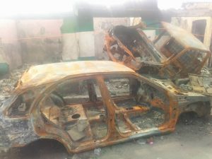 Lagos police boss visits burnt formations, orders DPOs, others to return  to duties