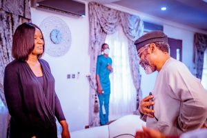 Gbajabiamila visits Orji Kalu,  celebrates wife's  birthday 