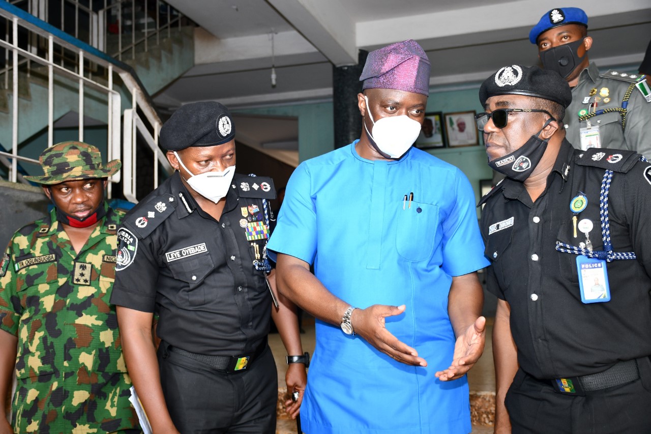 #EndSARS protest: Makinde promises to rebuild burnt police stations in Oyo