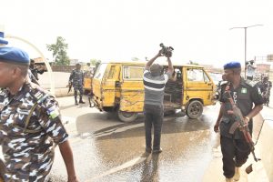 Three police officers, naval rating's vehicles impounded by Lagos anti-one way squad