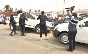 Three police officers, naval rating's vehicles impounded by Lagos anti-one way squad