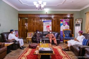 #EndSARS: Aregbesola meets Akande, Oyetola