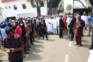 29 private jets, five helicopters convey bigwigs, business moguls to Orji Kalu’s father’s 10th  anniversary 
