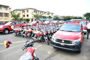Amotekun: Makinde launches 33 vehicles, 396 motorcycles for smooth operation