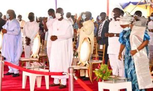 At  special hybrid New Year thanksgiving service, Sanwo-Olu vows to complete major projects 