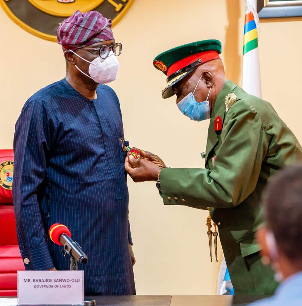 Remembrance Day: Sanwo-Olu donates N5m to ex-servicemen