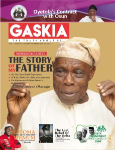 Tunde Bakare writes for Gaskia Magazine