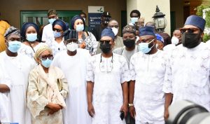 Sanwo-Olu, Osoba, Amosun, others bid Jakande farewell 