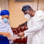 Sanwo-Olu receives notes Jakande left for him