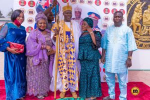 A Reward for Success: Olowu of Kuta honours Tukur Buratai with Thanksgiving