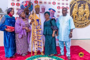 A Reward for Success: Olowu of Kuta honours Tukur Buratai with Thanksgiving