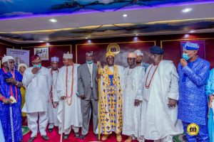 A Reward for Success: Olowu of Kuta honours Tukur Buratai with Thanksgiving