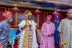 A Reward for Success: Olowu of Kuta honours Tukur Buratai with Thanksgiving