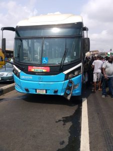 Lagos police boss prevents destruction of 22 BRT buses by miscreants