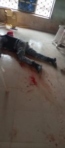 Three policemen shot dead as gunmen attack Soludo's campaign rally + pix (viewers discretion)