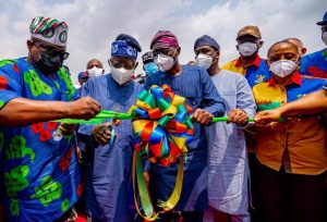 Traffic relief as Sanwo-Olu inaugurates Pen Cinema Flyover
