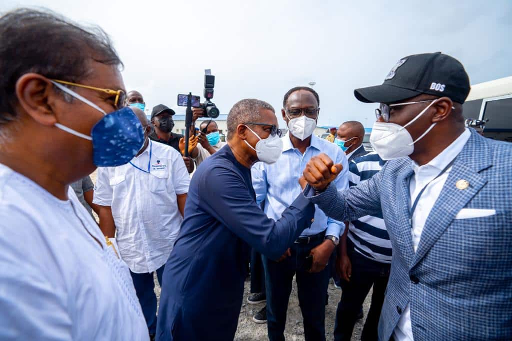 Sanwo-Olu thanks Dangote, excited over Refinery, Fertiliser progress
