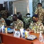 Insurgency: CDS, Service Chiefs in Maiduguri