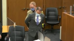 CONVICTED: Finally, Derek Chauvin's knee  off George Floyd's neck