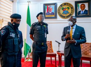 Sanwo-Olu commends police officer assaulted in viral video
