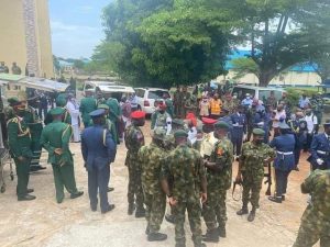 Attahiru, 10 other officers buried; Buhari, Osinbajo, Lawan, PDP, Tinubu, Sanwo-Olu, Wike, others mourn