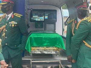 Attahiru, 10 other officers buried; Buhari, Osinbajo, Lawan, PDP, Tinubu, Sanwo-Olu, Wike, others mourn