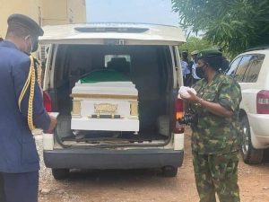 Attahiru, 10 other officers buried; Buhari, Osinbajo, Lawan, PDP, Tinubu, Sanwo-Olu, Wike, others mourn