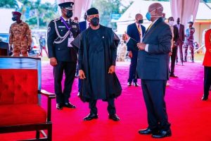Osinbajo graces Museveni’s inauguration in Kampala  