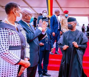 Osinbajo graces Museveni’s inauguration in Kampala  