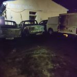 Fire guts INEC headquarters in Enugu, five operational vehicles completely burnt