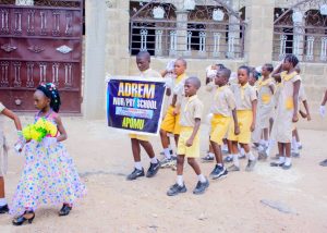 Children's Day: Olori Janet Afolabi hosts 400 Apomu children 