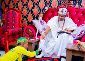 Children's Day: Olori Janet Afolabi hosts 400 Apomu children 
