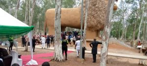 Ugwuanyi inaugurates Enugu Unity Park with 42-feet giant lion sculpture