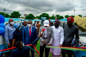 Sanwo-Olu launches 500 first-and-last miles buses, says 'they are alternatives in Okada-restricted routes'