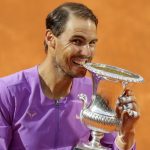 Nadal overcomes Djokovic to win 10th Masters title in Rome