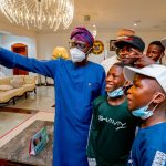 Sanwo-Olu receives 'Ikorodu Bois', says 'we’re committed to developing creative industry'