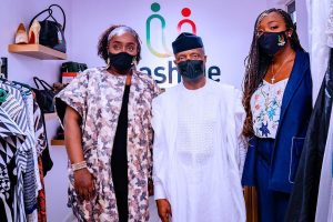 Osinbajo highlights gains of Social Investment Programmes, as Kemi Adeosun opens 'Dash Me Store' in Lagos