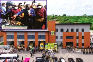 Jubilation in Epe, as Sanwo-Olu delivers another 110-bed Maternity Hospital; inaugurates Emergency, Security Dispatch Centre 