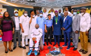 Sanwo-Olu fulfils pledge to Ajunwa, donates three-bedroom flat to 1996 Olympic Gold medalist