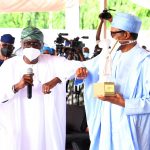 Buhari commends Sanwo-Olu on security equipment, orders military to shoot persons illegally wielding AK-47