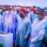 Buhari inaugurates integrated farm estate in Katsina, says 'getting 100m Nigerians out of poverty realisable'
