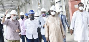 Dangote Cement, Fertilizer acquire 2,500 trucks, as Amaechi, Indimi embark on facility tour