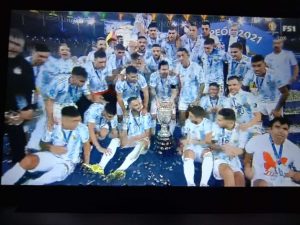 Argentina, Messi end long Copa America title drought