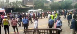 Tributes, tears as multitude view T.B. Joshua’s corpse