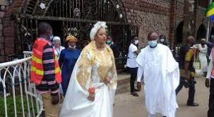 Lagos-Ikotun stands still for TB Joshua; Akeredolu says 'I  benefitted from his largesse as he gave me cash'