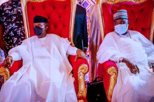 Bichi agog as Osinbajo, Jonathan, Atiku, Lawan, ministers, governors, others attend Yusuf Buhari's  wedding