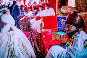 Bichi agog as Osinbajo, Jonathan, Atiku, Lawan, ministers, governors, others attend Yusuf Buhari's  wedding