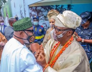Osinbajo, Jonathan, Akeredolu, Fayemi, Bakare, others honour Gbenga Daniel at daughter's wedding