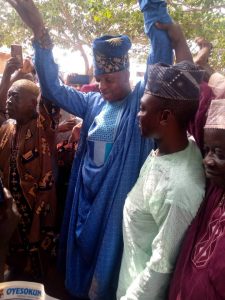 Celebrations as Ogun Govt confirms Prince Kuoye as Olu-Imasai of Imasayi
