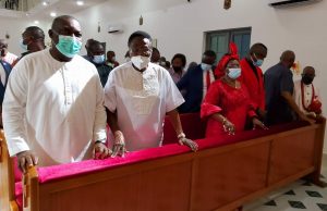 Onaiyekan, Catholic Bishops, Ugwuanyi, others pray at Christian Chapel of Worship